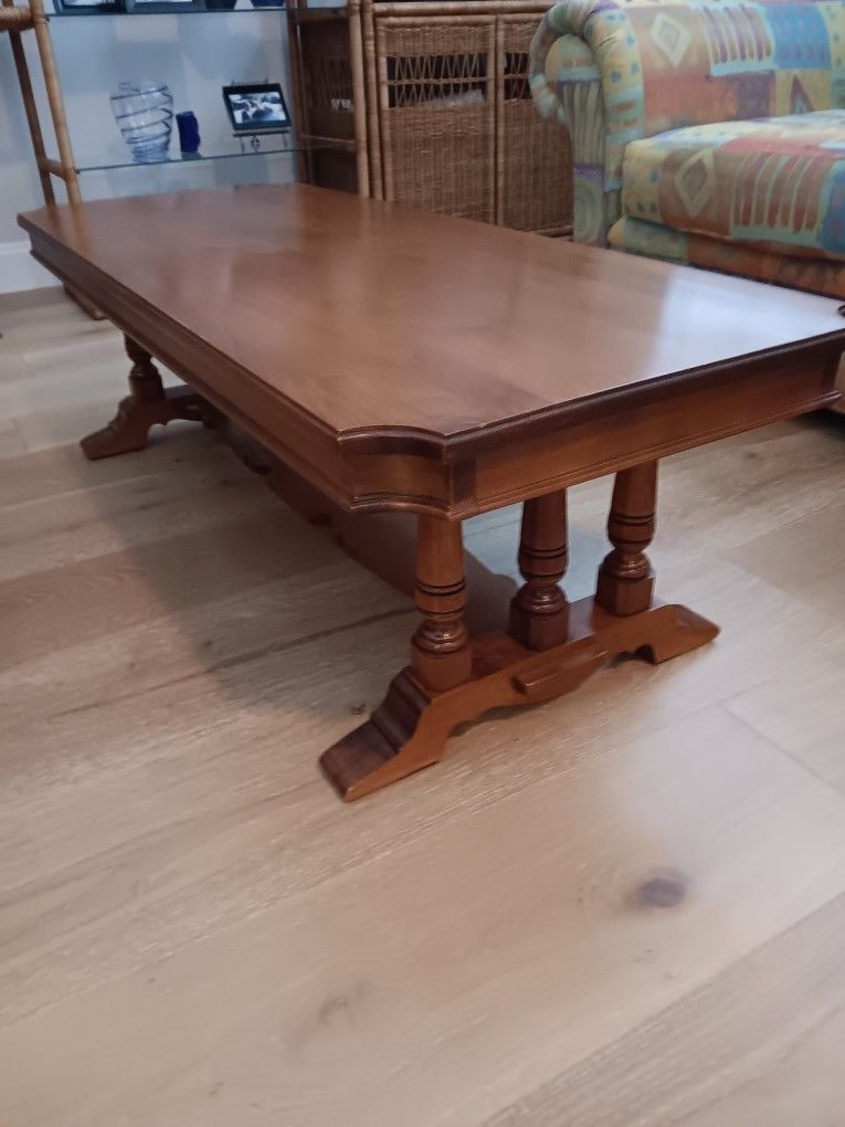 Tell City Vintage Maple tables