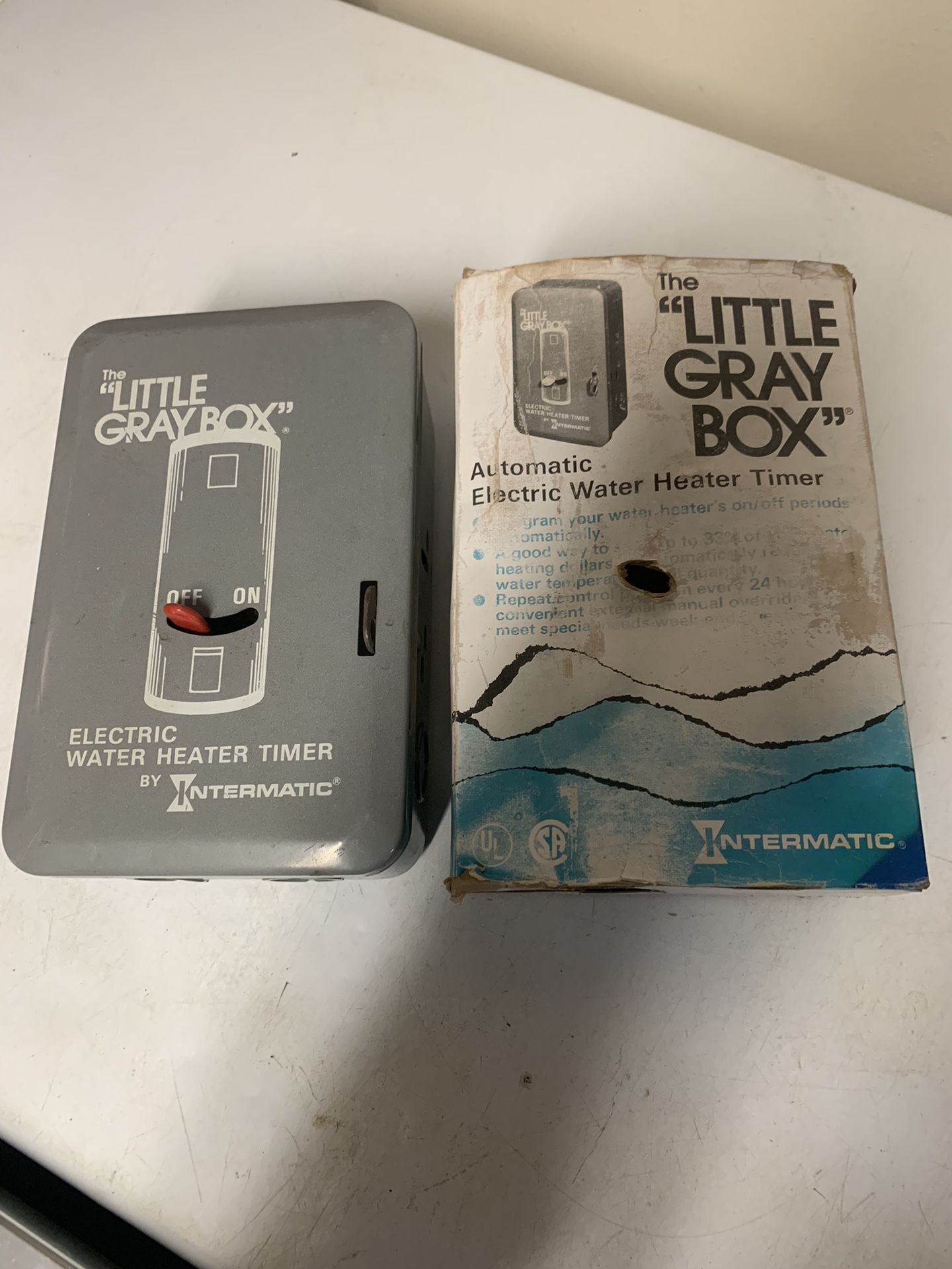 Little Gray Box- Electric Water Heater Timer