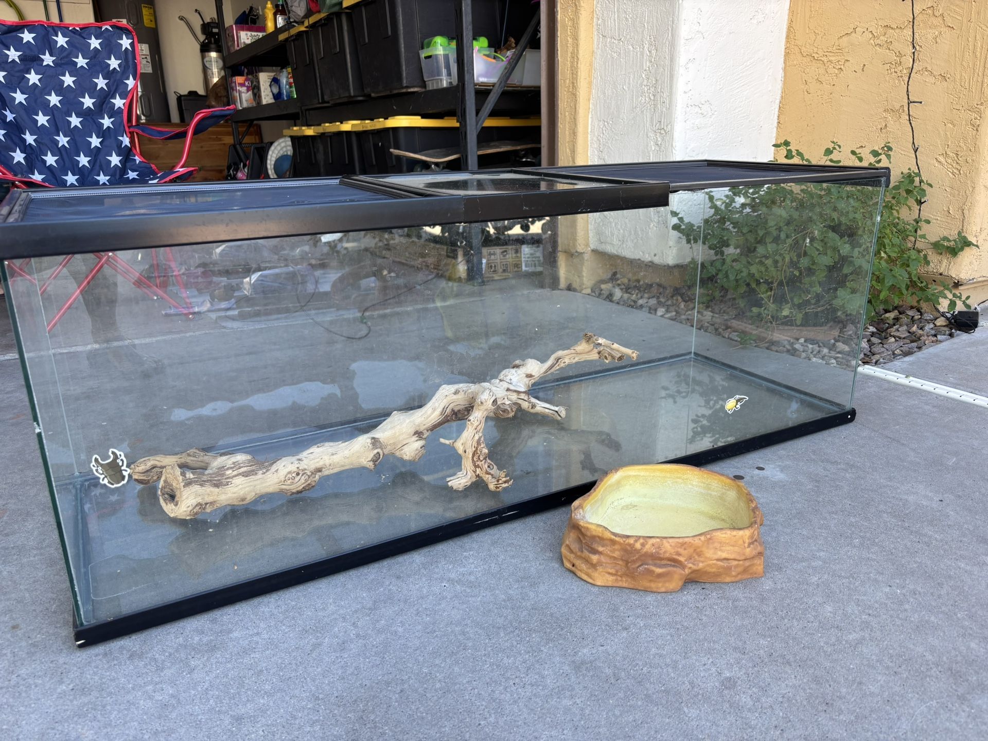 Large Reptile Tank / Terrarium 48x17x18