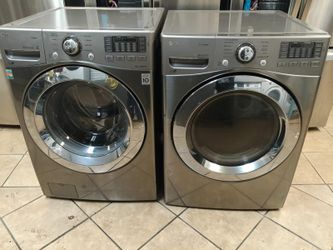 🍂SET WASHER AND DRYER LG🍂✔️STAINLESS STEEL✔️🆓️FREE DELIVERY🆓️