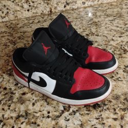 Air Jordan 1 Low 'Bred Toe 2.0'