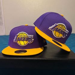 Los Angeles Lakers New Era 59fifty Fitted 7 1/4 Brand New