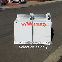 Clean Good Working Whirlpool Coin Operated Commercial Washer And Dryer. Local Delivery With Warranty 