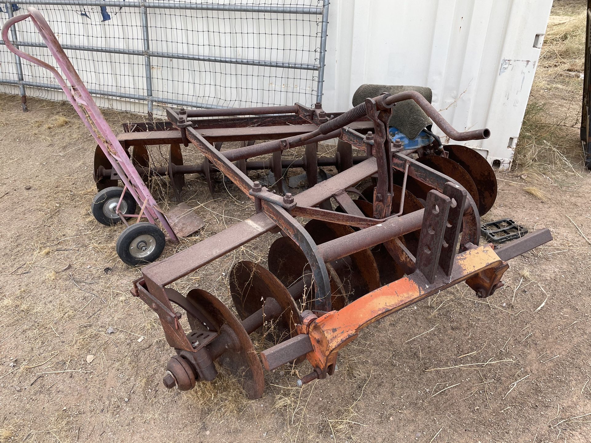 Antique 1940s Farming Disc