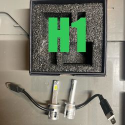 H1 Led Headlight Bulbs 6000k 