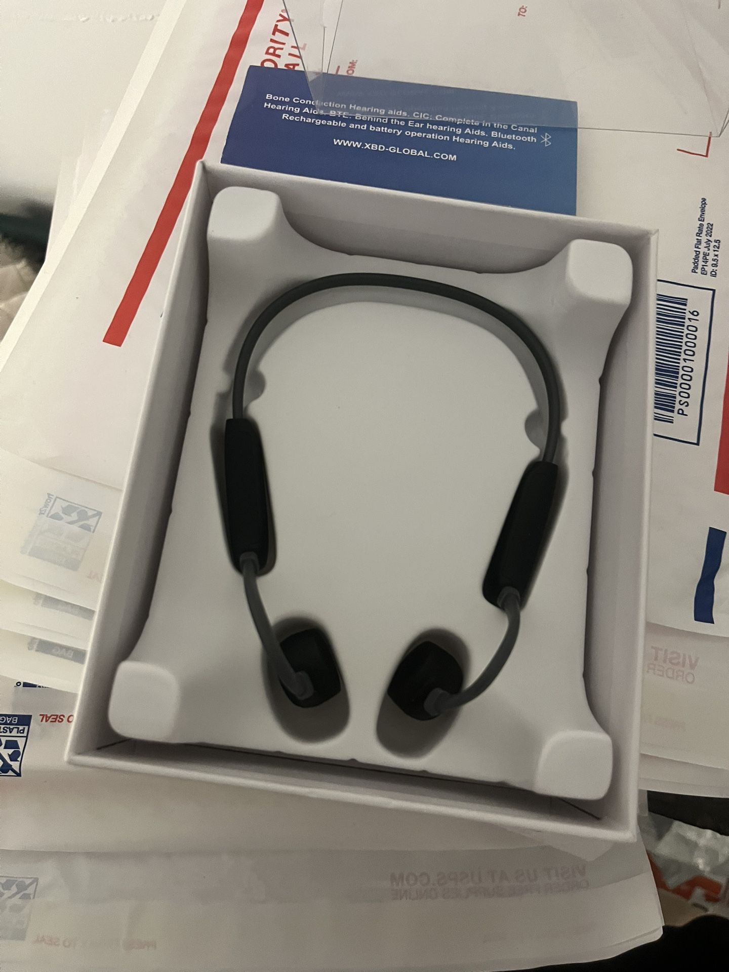 Ear Bone Conduction Hearing AIDS Rechargeable Hearing AIDS Bluetooth