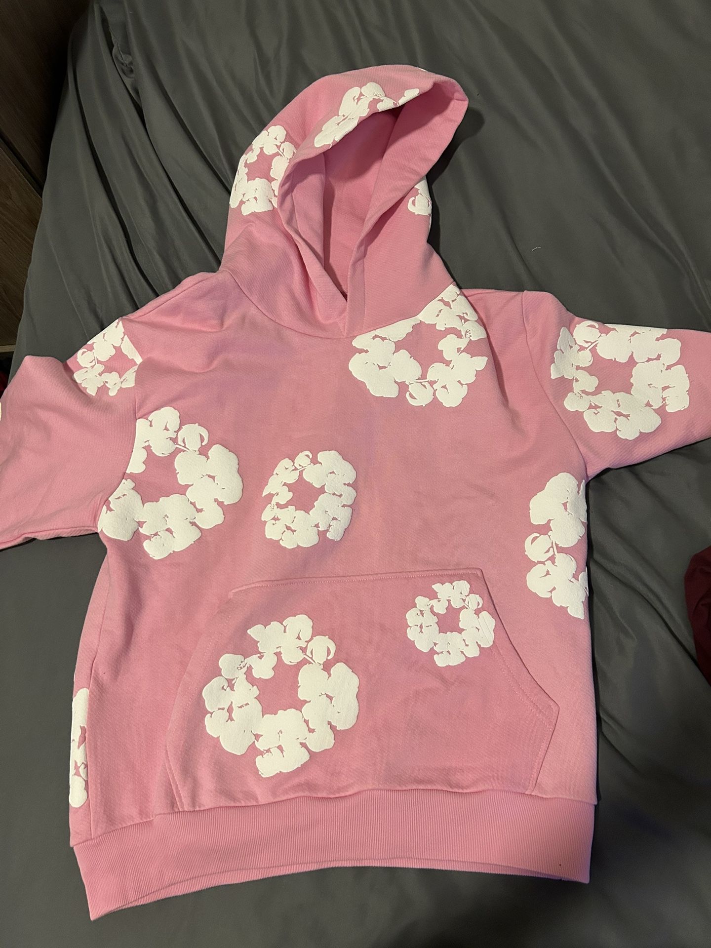 Denim Tears Pink Hoodie