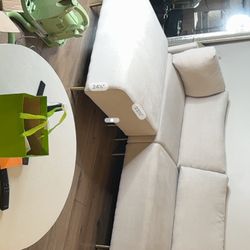 Large beige couch