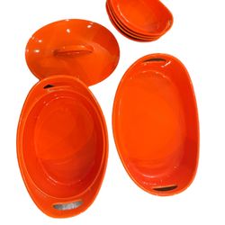 Rachael Ray Set Casserole Trays/Serving Bowls