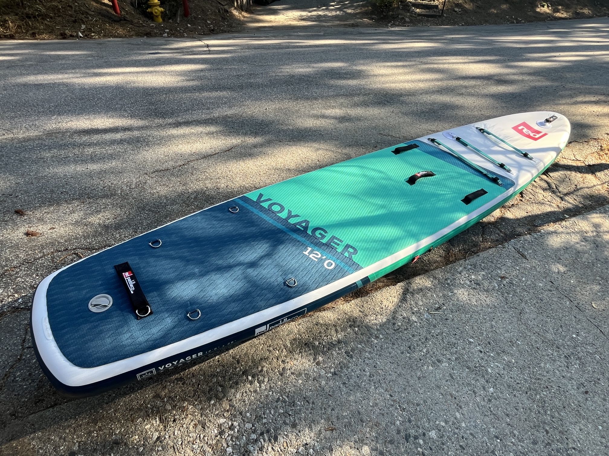Red Paddle Co 12′ Voyager Inflatable SUP - $550