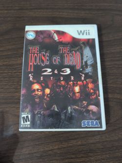 Nintendo Wii The House of the Dead 2 & 3 Return