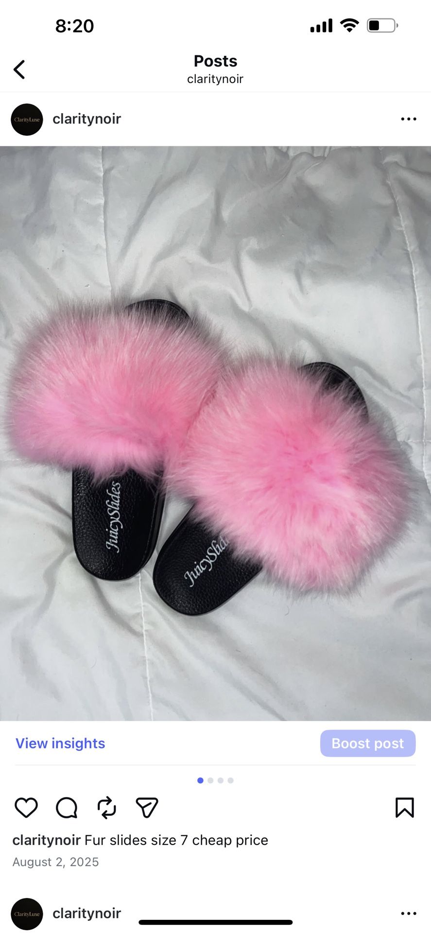 Fur Slides