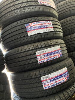 Vendo 235/65/R18 nuevas American las 4 por $378