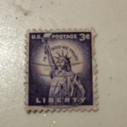 Us 3cent Postage Stamp 