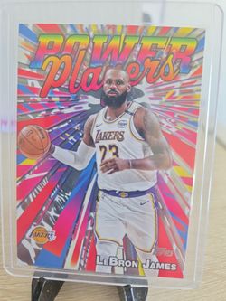 Lakers  LeBron  James  Insert  Card