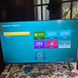 50” Hisense Smart Roku Tv