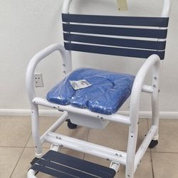 Shower Commode Chair, 22" Internal Width