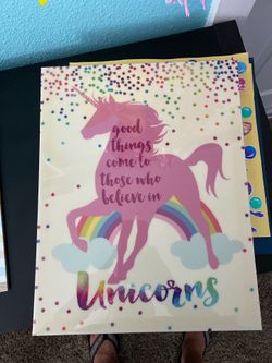 Unicorn room decor