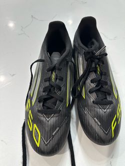 Adidas F50 Black and Light Green