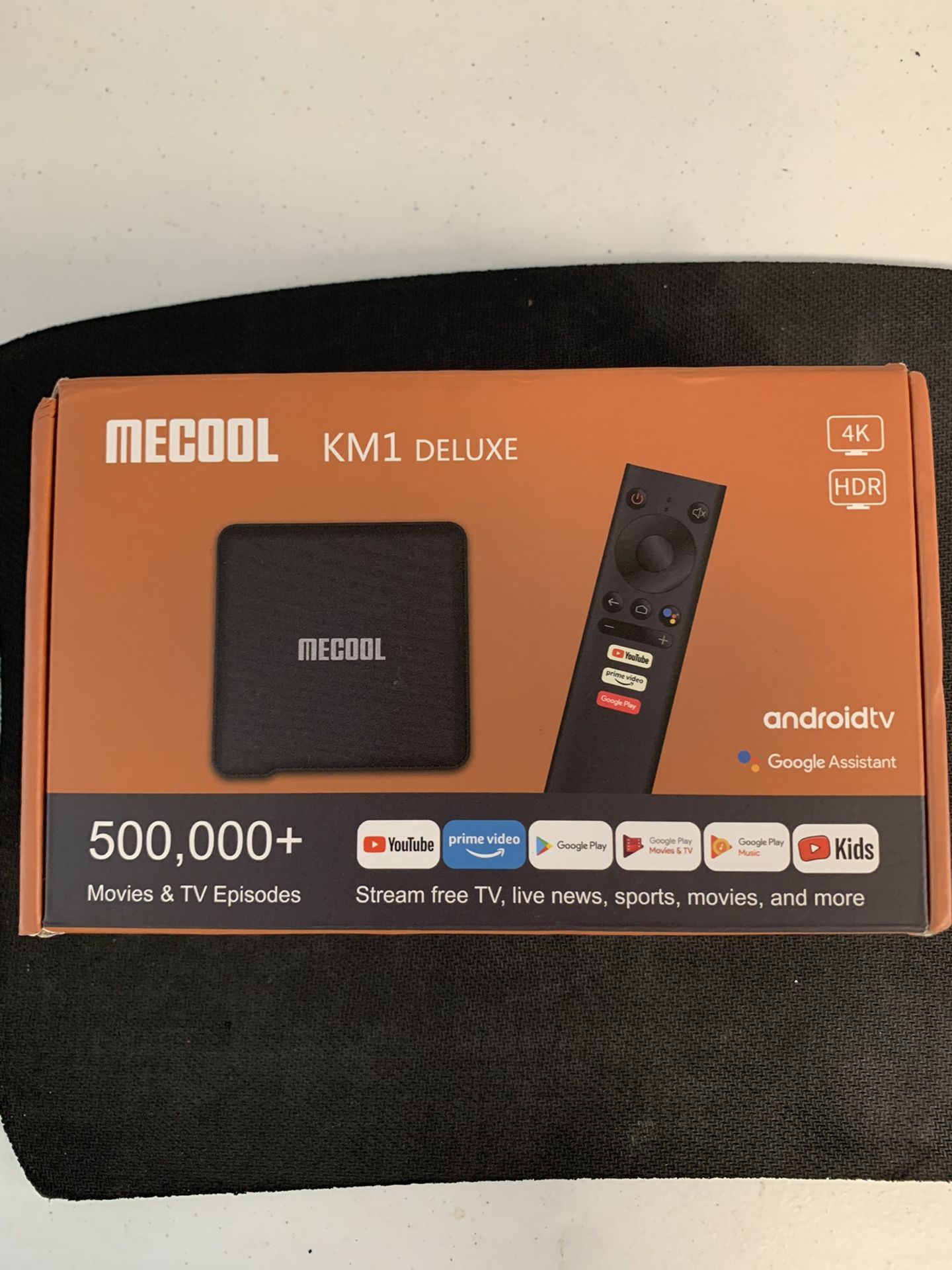 MeCool Android TV Streaming Device Lifetime Support $200