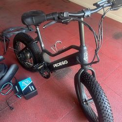 Pedego Element Black Fat Tire Bicycle  