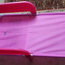 Princess Pink Girl Toddler Bed