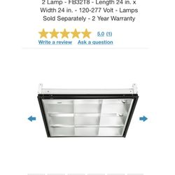 Parabolic Fluorescent Troffer 