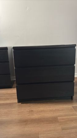 Stackable Bedroom Drawer with Glass Table Top