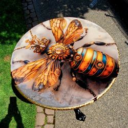 Side Table, Entry Table, Decorative, Art