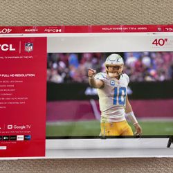 40” TCL Smart Tv
