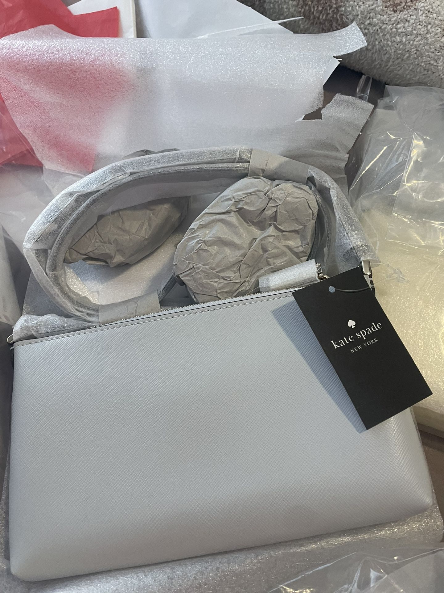 Kate Spade Sadie Leather Crossbody + Matching Wallet (NWT, Retail $249)