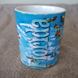 Vintage PCF Florida Collection Series State Coffee Tea Mug Souvenir 1981 