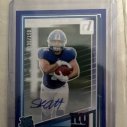 Cam Skattebo Football Card 