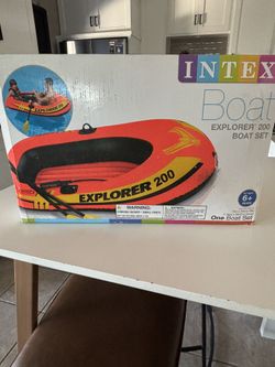 Intex inflatable Boat Explorer raft