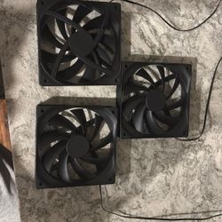NZXT non RGB Case Fans 120mm 3 Pack