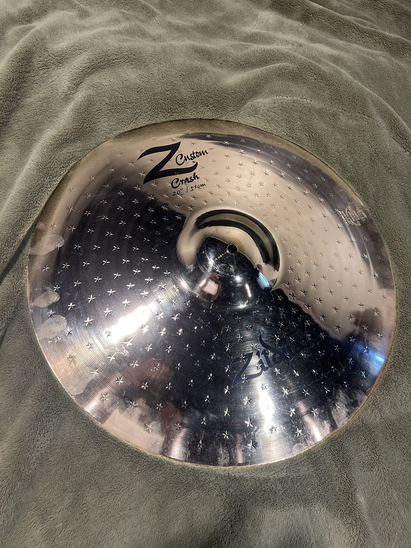 Mint condition Zildjian 20” Z Custom Cymbal