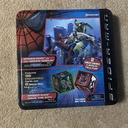 Spider-Man vs the Green Goblin & Spider-Man Save the City 2002 Board Game Still Sealed