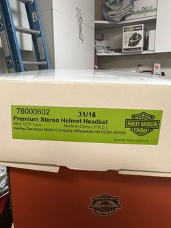 Harley Davidson Premium Helmet Headset