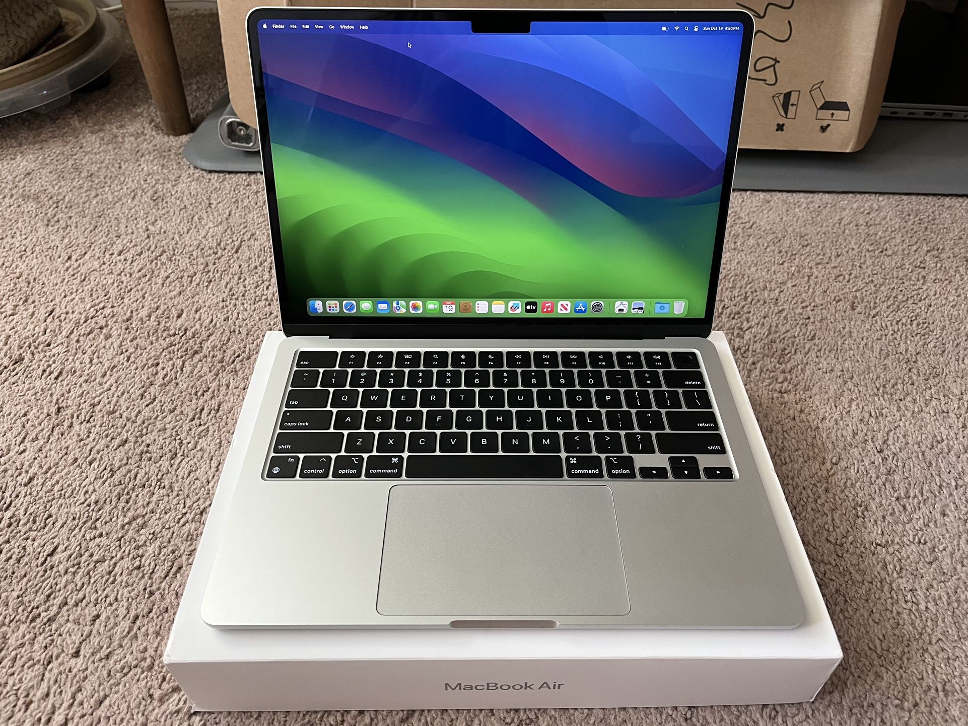 2025 M4 Macbook Air 16GB RAM, 512GB Storage, AppleCare Laptop Computer