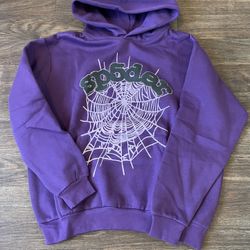 Purple Spider Hoodie
