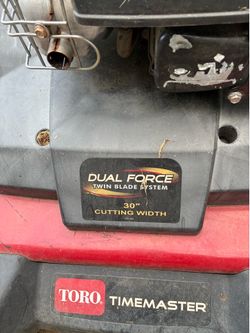 30” toro mower