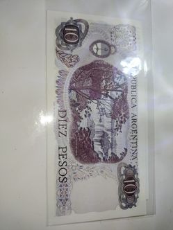 Billete De Argentina