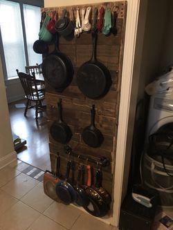 Rustic pot and pan holder/hanger Thumbnail