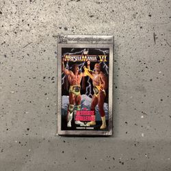 WWF WrestleMania VI: The Ultimate Challenge VHS 1990 NTSC Full Screen NR