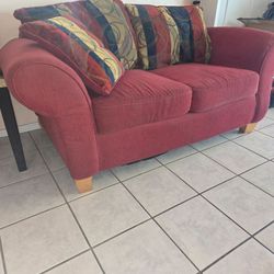 Sofa and love seat