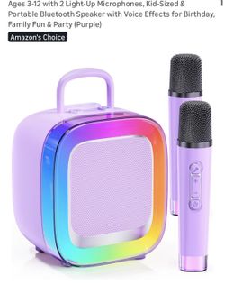 new portable karaoke machine 