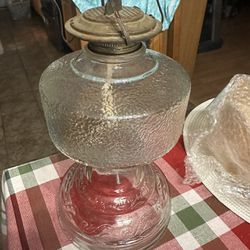Vintage Oil Kerosene Lamp