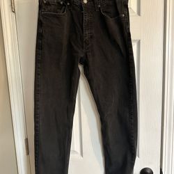 Levi’s Men’s 505 Jeans Black Size 32x30