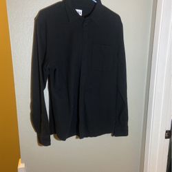 Zara Black Mens Overshirt