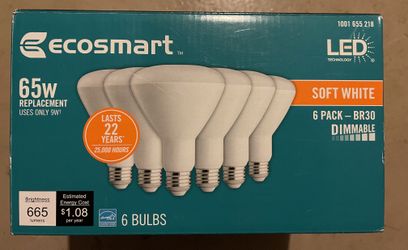 Ecosmart 65w Dimmable Soft White